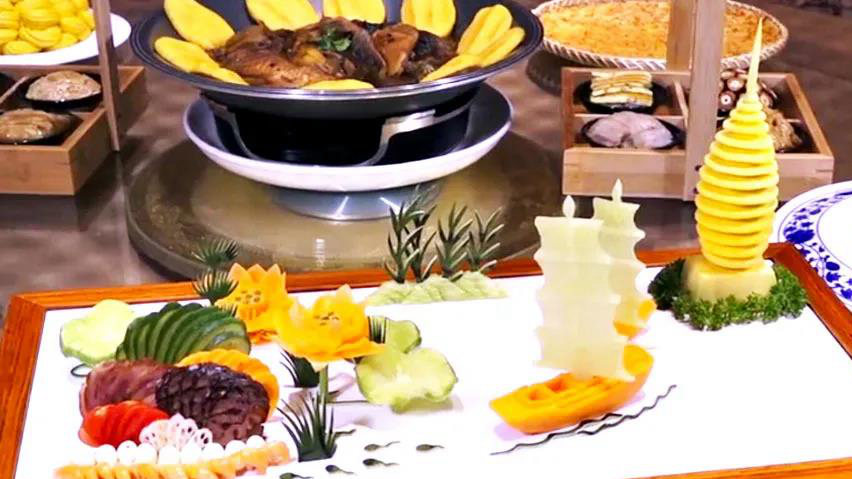 曬曬冬奧美食中的雄安味道！